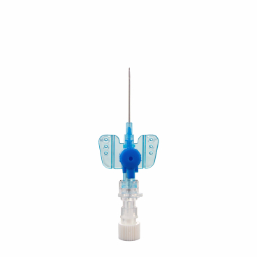 Dispomed VASUFLO® INT safety Venenverweilkanüle 1 Packung = 50 Stück, 22G, Ø 0,90 x 25 mm, blau - Bild-Darstellung des Produktes 1
