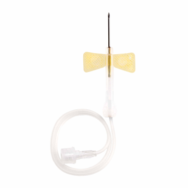 Dispomed ECOFLO® safety Perfusionsbesteck 1 Packung = 100 Stück, 19G x 3/4", Ø 1,10 x 19 mm, elfenbein - Bild-Darstellung des Produktes 1