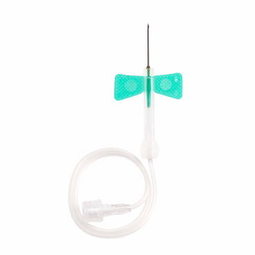 Dispomed ECOFLO® safety Perfusionsbesteck 1 Packung = 100 Stück, 21G x 3/4", Ø 0,80 x 19 mm, grün - Bild-Darstellung des Produktes 1