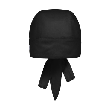 Karlowsky ESSENTIAL Bandana, zum Binden 1 Haube, Farbe: schwarz - Bild-Darstellung des Produktes 1