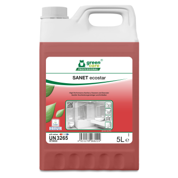 TANA green care SANET ecostar Sanitärreiniger und Entkalker 5 Liter - Kanister - Bild-Darstellung des Produktes 1