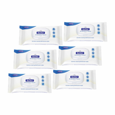 Bacillol 30 Sensitive Tissues XXL Desinfektionstücher  1 Karton = 6 Flow-Pack à 40 XXL-Tücher, Maße: 25 x 38 cm - Bild-Darstellung des Produktes 1