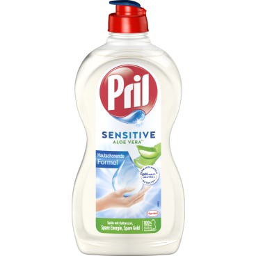 Pril Senitive Aloe Vera Geschirrspülmittel, hautschonende Formel 450 ml - Flasche - Bild-Darstellung des Produktes 1
