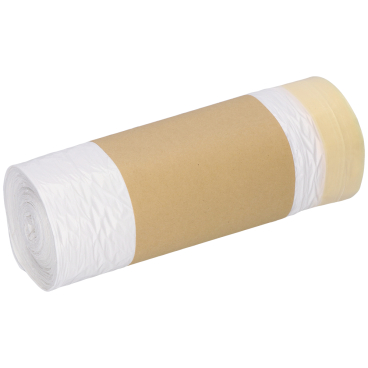 DEISS HDPE-Müllbeutel mit Zugband, 30 Liter, weiß 1 Karton = 30 Rollen à 40 Beutel - Bild-Darstellung des Produktes 1