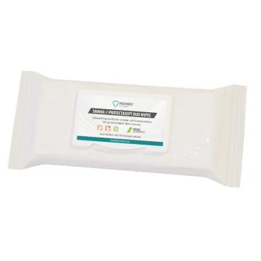 Nitras PROTECTASEPT Duo Wipes Desinfektionstücher 1 Packung = 60 Tücher - Bild-Darstellung des Produktes 1