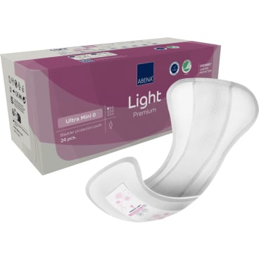 ABENA® Light Premium Inkontinenzeinlagen, Ultra mini 0 1 Packung = 24 Stück - Bild-Darstellung des Produktes 1