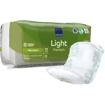 ABENA® Light Premium Inkontinenzeinlagen, Normal 2 1 Packung = 12 Stück - Bild-Darstellung des Produktes 1