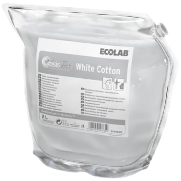 ECOLAB Oasis Pro Geruchsneutralisator, hochkonzentriert 1 Karton = 2 Beutel à 2 Liter, white cotton /Air - Bild-Darstellung des Produktes 1