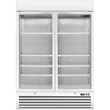 SARO Tiefkühlschrank mit 2 Glastüren D 920, weiß Maße (L x B x H): 725 x 1370 x 2000 mm - Bild-Darstellung des Produktes 1