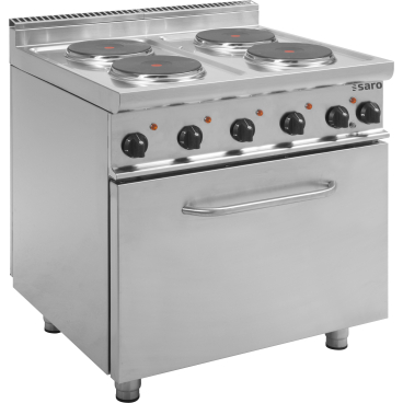 SARO Elektroherd mit Elektrobackofen E7/CUET4LE Maße (L x B x H): 700 x 800 x 850 mm - Bild-Darstellung des Produktes 1