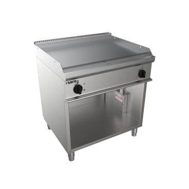 SARO Elektro Griddleplatte mit offenem Unterbau, E7/KTE2BAL Maße (L x B x H): 700 x 800 x 850 mm - Bild-Darstellung des Produktes 1