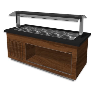 SARO Heißes Buffet PREMIUM LINE SB Farbe: walnuss, Breite: 200 cm - Bild-Darstellung des Produktes 1