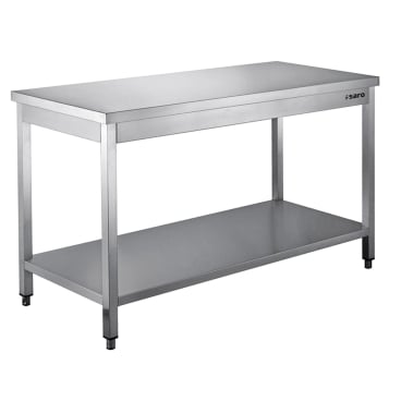SARO Edelstahltisch zerlegbar mit Unterblatt Maße (L x B x H): 700 x 2000 x 850 mm - Bild-Darstellung des Produktes 1