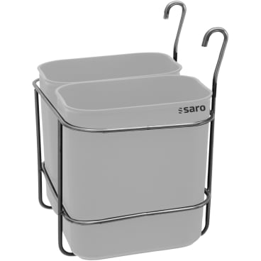 SARO Abfallsammelbehälter für Servierwagen AB 2 Maße (L x B x H): 300 x 430 x 450 mm - Bild-Darstellung des Produktes 1