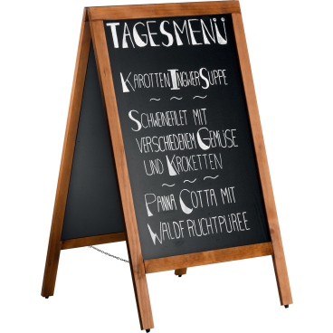 SARO Menütafel / Kreidetafel IVAR Maße (L x B X H): x 690 x 1200 mm - Bild-Darstellung des Produktes 1