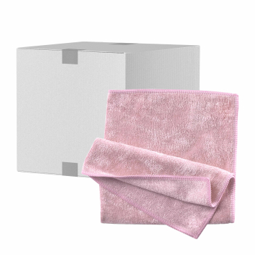 Mopptex Mikrofasertuch STRETCH ECONOMY, 38 x 38 cm 1 Karton = 200 Stück, rot - Bild-Darstellung des Produktes 1