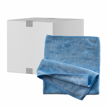 Mopptex Mikrofasertuch STRETCH ECONOMY, 38 x 38 cm 1 Karton = 200 Stück, blau - Bild-Darstellung des Produktes 1