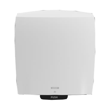 KATRIN Handtuchrollenspender Hybrid System, mit Sensor Maße (L x B x H): 216 x 322 x 397 mm, Farbe: weiß - Bild-Darstellung des Produktes 1