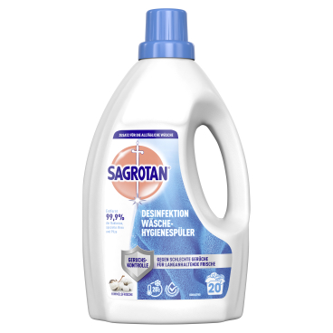 SAGROTAN Hygienespüler, 1,5 Liter Himmelfrische - gegen schlechte Gerüche - Bild-Darstellung des Produktes 1