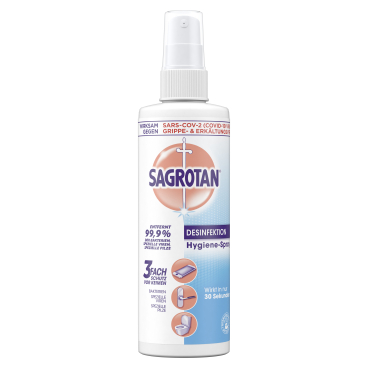 SAGROTAN Desinfektions Hygiene Spray 250 ml - Pumpsprayflasche - Bild-Darstellung des Produktes 1