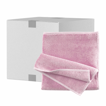 Mopptex Mikrofasertuch PROFESSIONAL, 40 x 40 cm 1 Karton = 200 Stück, rot - Bild-Darstellung des Produktes 1