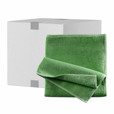 Mopptex Mikrofasertuch PROFESSIONAL, 40 x 40 cm 1 Karton = 200 Stück, grün - Bild-Darstellung des Produktes 1