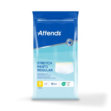 Attends Stretch Pants Regular Fixierhose 1 Packung = 15 Stück, Größe S, HBU: <80 cm - Bild-Darstellung des Produktes 1
