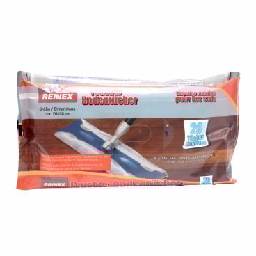 Reinex feuchte Bodentücher 1 Packung = 20 Stück - Bild-Darstellung des Produktes 1