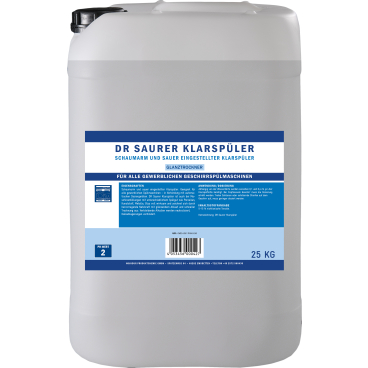 DR Saurer Klarspüler 25 l - Kanister - Bild-Darstellung des Produktes 1