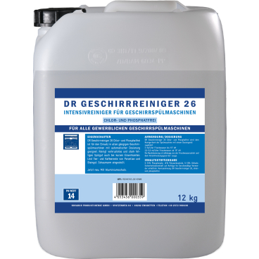 DR Geschirrreiniger 26 chlor- und phosphatfrei 12 kg - Kanister - Bild-Darstellung des Produktes 1
