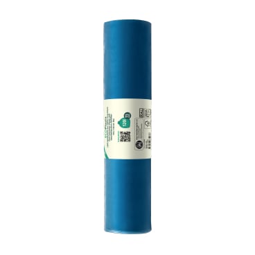 ECOPlasta Abfallsack 120 L, blau, Typ 80, 53 my 1 Karton = 10 Rollen à 15 Stück - Bild-Darstellung des Produktes 1