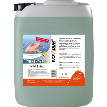 NOVADUR Viehshampoo Mild & Gut 10,1 kg - Kanister - Bild-Darstellung des Produktes 1