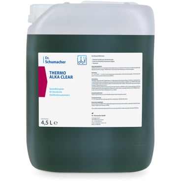 Dr. Schumacher THERMO Alka Clear Klarspüler 5 kg (4,25 l) - Flachkanister - Bild-Darstellung des Produktes 1
