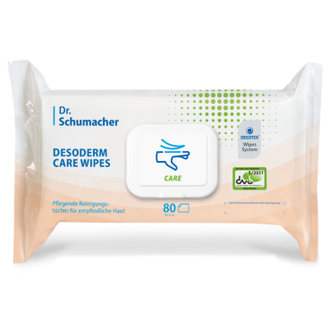 Dr. Schumacher DESODERM Feuchttücher Care Wipes 1 Packung = 80 Feuchttücher - Bild-Darstellung des Produktes 1