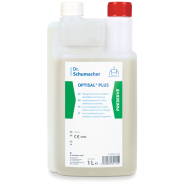 Dr. Schumacher OPTISAL® plus Desinfektionsreiniger 1 Liter - Dosierflasche - Bild-Darstellung des Produktes 1