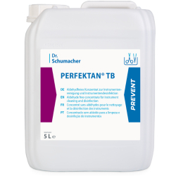 Dr. Schumacher GmbH Dr. Schumacher PERFEKTAN TB Instrumentendesinfektion, Desinfektionsmittel für Instrumente, 5 l - Kanister 00-122-050