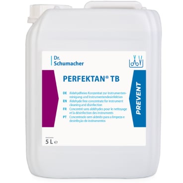 Dr. Schumacher PERFEKTAN TB Instrumentenreiniger, Zitronenduft 5 Liter - Kanister - Bild-Darstellung des Produktes 1