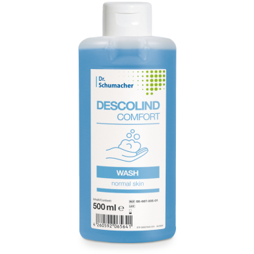 Dr. Schumacher Waschlotion DESCOLIND COMFORT WASH 0,5 Liter - Flasche - Bild-Darstellung des Produktes 1