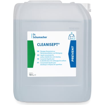 Dr. Schumacher CLEANISEPT Flächendesinfektion 10 l - Kanister - Bild-Darstellung des Produktes 1