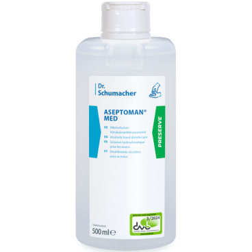 Dr. Schumacher ASEPTOMAN® med Händedesinfektion 500 ml - Flasche - Bild-Darstellung des Produktes 1