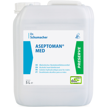 Dr. Schumacher ASEPTOMAN® med Händedesinfektion 5 Liter - Kanister - Bild-Darstellung des Produktes 1