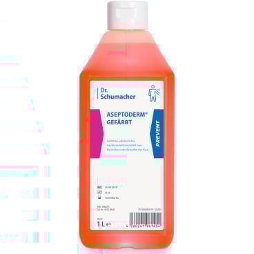Dr. Schumacher ASEPTODERM® Hautdesinfektion, gefärbt 1000 ml - Flasche - Bild-Darstellung des Produktes 1
