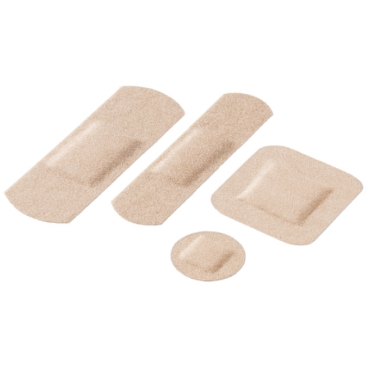 Curaplast® sensitive Pflasterstrips, 4 Größen 1 Packung = 20 Stück, einzeln eingesiegelt - Bild-Darstellung des Produktes 1