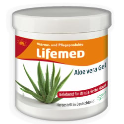 Lifemed GmbH Lifemed® Aloe Vera Gel mit 50% Aloe Vera, Natürliche Pflege für gesunde, geschmeidige Haut, 250 ml Dose 99353