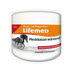 Lifemed GmbH Lifemed® Pferdebalsam, wärmend für kalte Tage, Sanfte Wärme und Pflege für beanspruchte Muskeln, 500 ml Dose 99359