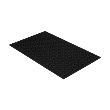 ASTRA Graphic Promo Fußmatte, Outdoor-Fußabtreter, ca. 40 × 60 cm Farbe: schwarz, Kästchen - Bild-Darstellung des Produktes 1