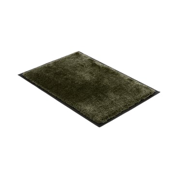 ASTRA Lava Sauberlaufmatte, recyceltes Material, ca. 90 × 150 cm Farbe: moosgrün, schwarz - Bild-Darstellung des Produktes 1