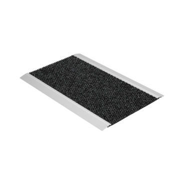 ASTRA Nub Brush Alu Fußmatte, mit Anlaufkante, anthrazit Maße: 60 × 80 cm - Bild-Darstellung des Produktes 1