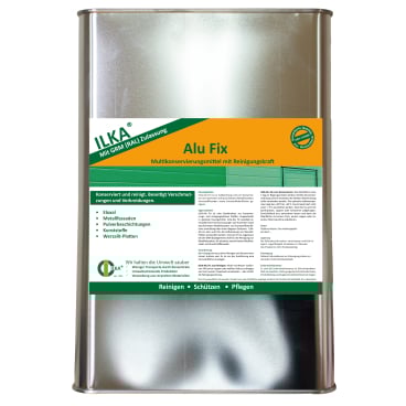 ILKA Alu Fix Konservierungs- und Reinigungsmittel, GRM-Zulassung 10 Liter - Kanister - Bild-Darstellung des Produktes 1