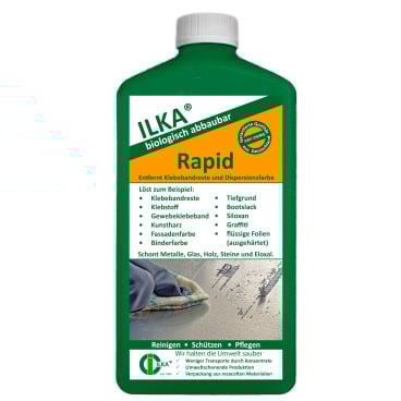 ILKA Rapid Klebeband-, Farb- und Graffitientferner 1 Karton = 12 Flaschen à 1 Liter - Bild-Darstellung des Produktes 1